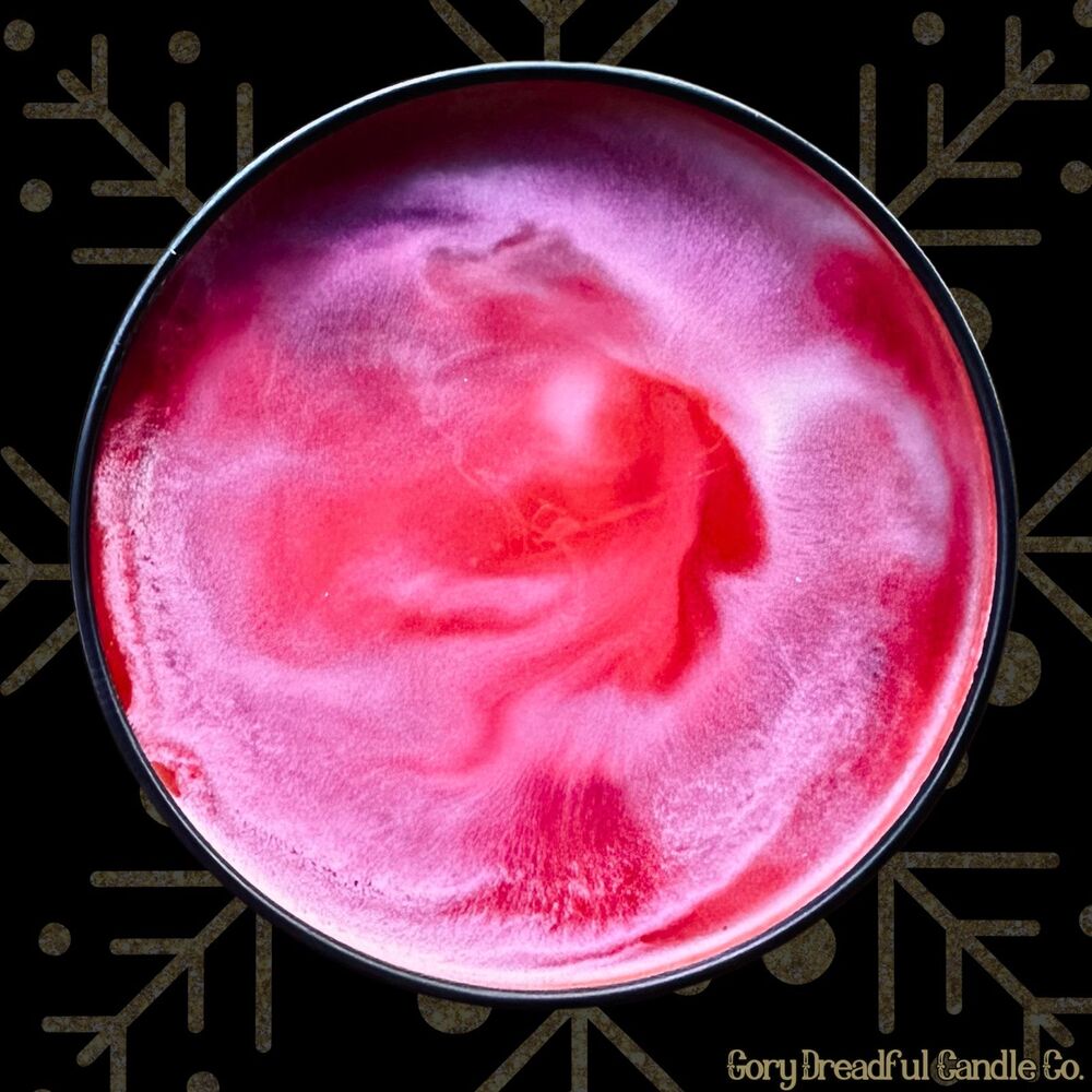 Resting Grinchface  Luxury Wickless Candle: Crushed Peppermint Scent
